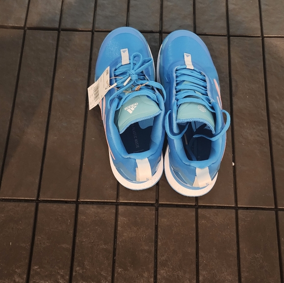 Women's Adidas Avacourt Clay Tennis Shoes - Picture 9 of 13